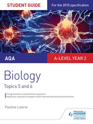 cover image of AQA A-level Biology Student Guide 3